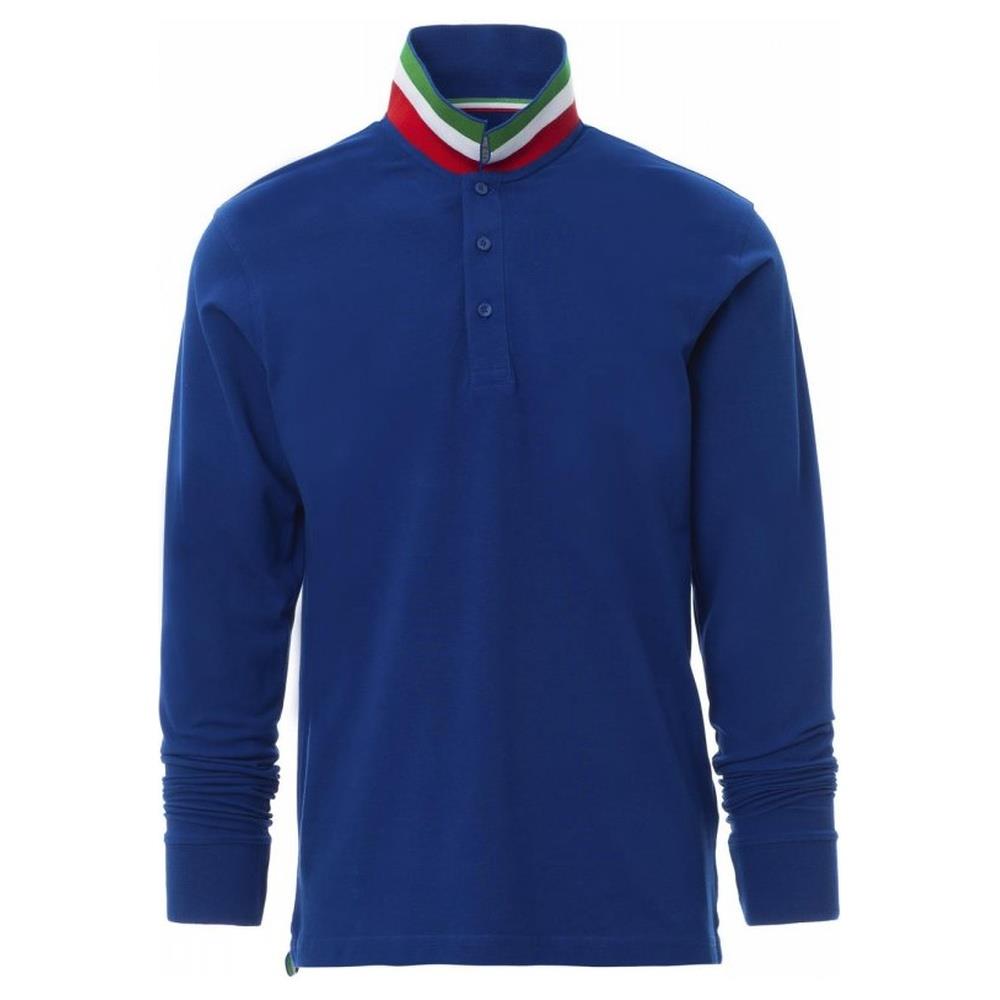 polo manica lunga payper long nation royal/italia s
