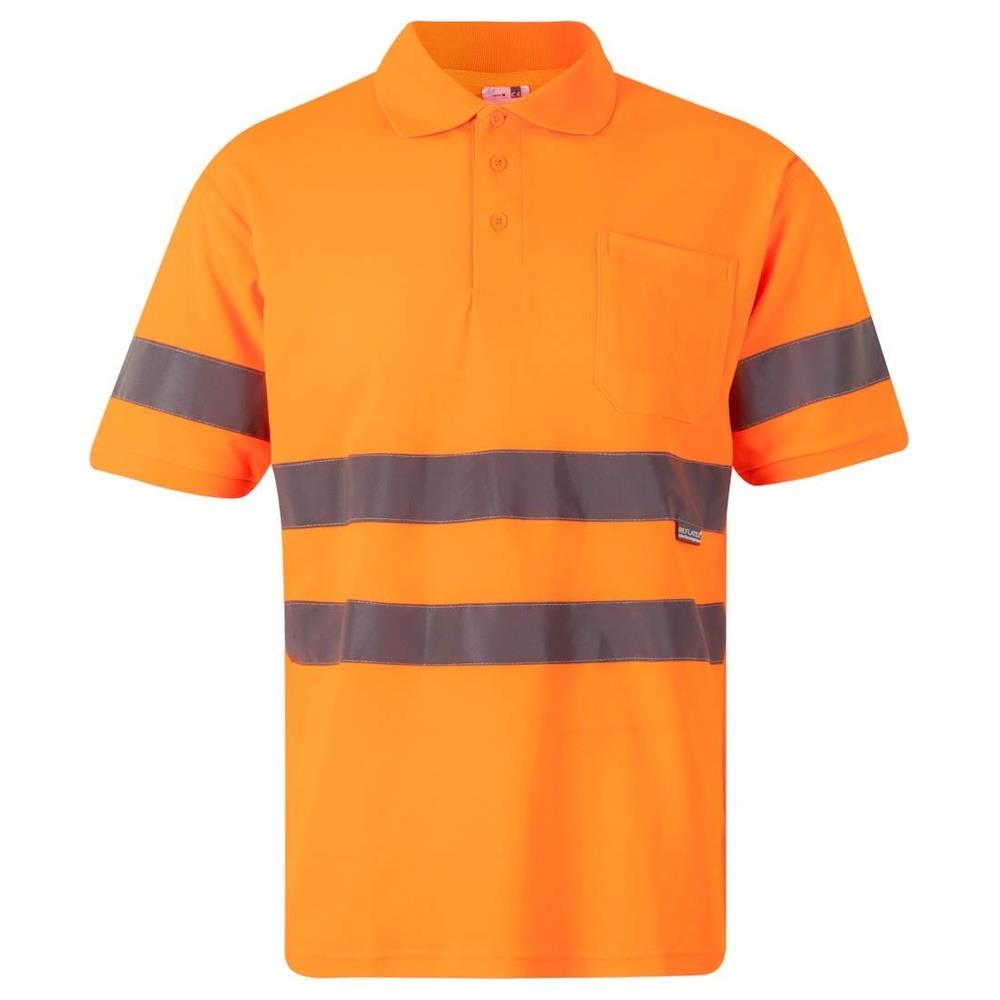 polo velilla cotone maniche corta cod 305512 arancio fluo s