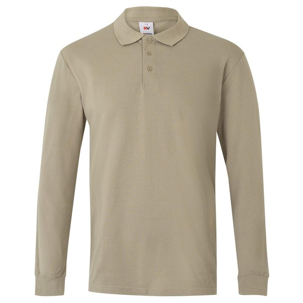 polo velilla maniche lunga cod 105503 beige sabbia xs