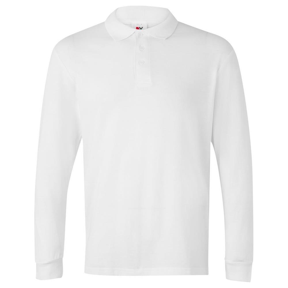 polo velilla maniche lunga cod 105503 bianco xs