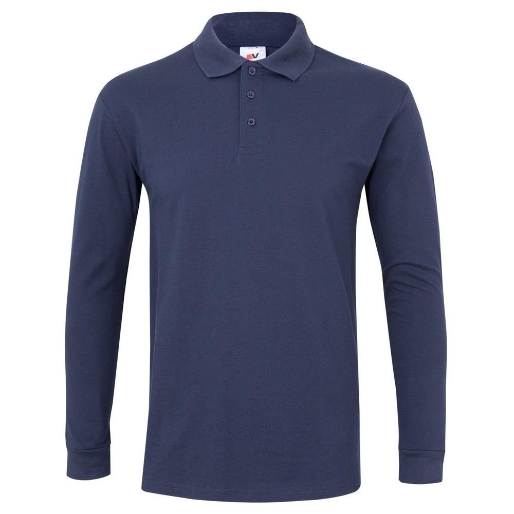polo velilla maniche lunga cod 105503 navy xs