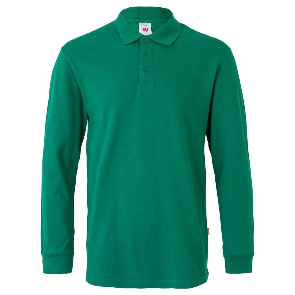 polo velilla maniche lunga cod 105503 verde xs