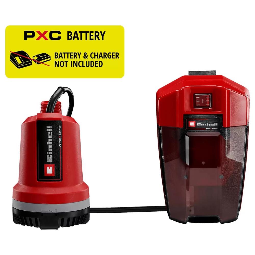 pompa einhell per cisterne a batteria ge-pp 18 rb li - solo