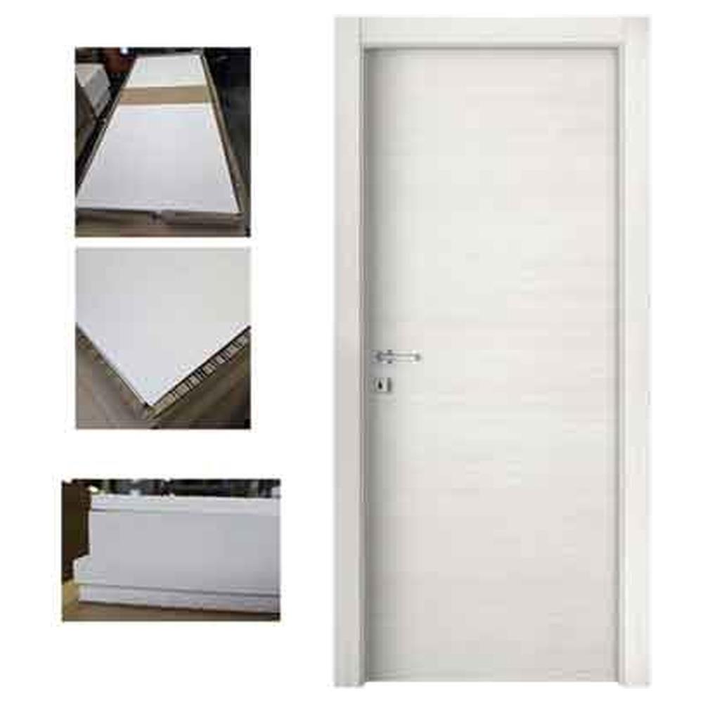 porta battente reversibile olmo bianco effetto venato