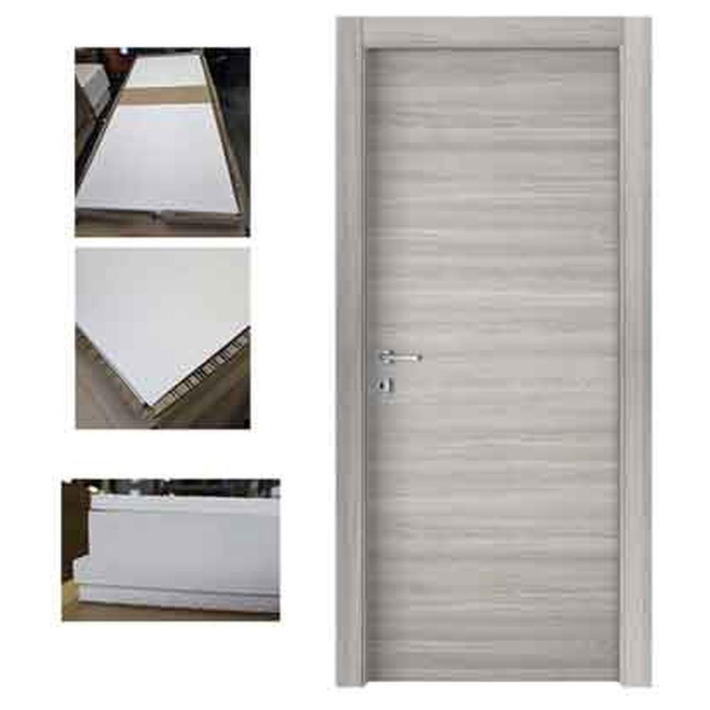 porta battente reversibile olmo grigio effetto venato
