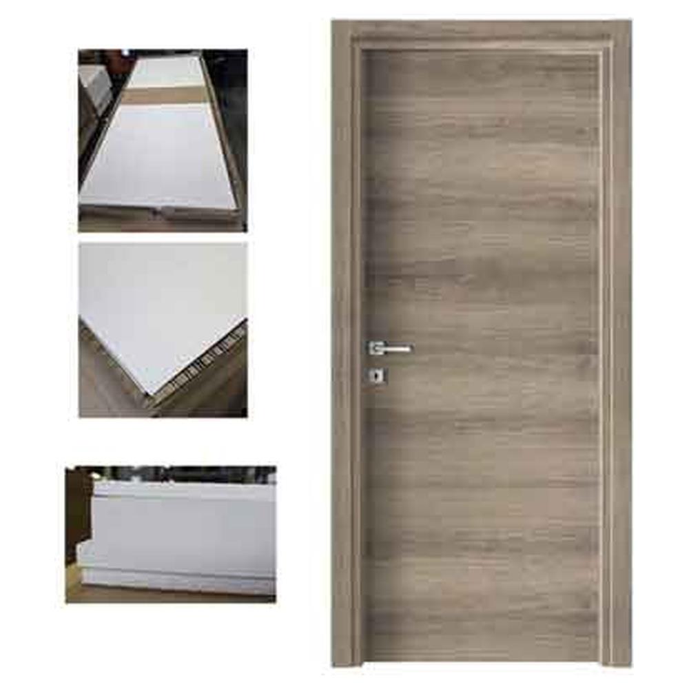 porta battente reversibile olmo nocciola effetto venato