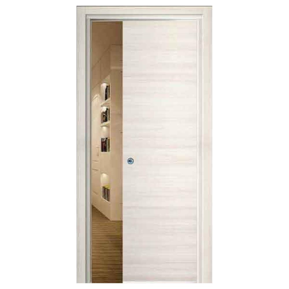 porta scorrevole reversibile palissandro bianco effetto venato