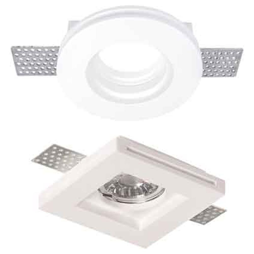 portafaretto incasso in gesso con rete