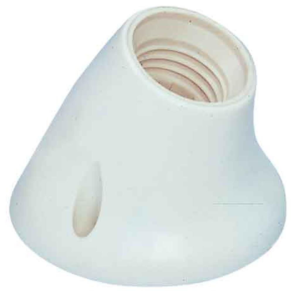 portalampada a parete e27 - bianco