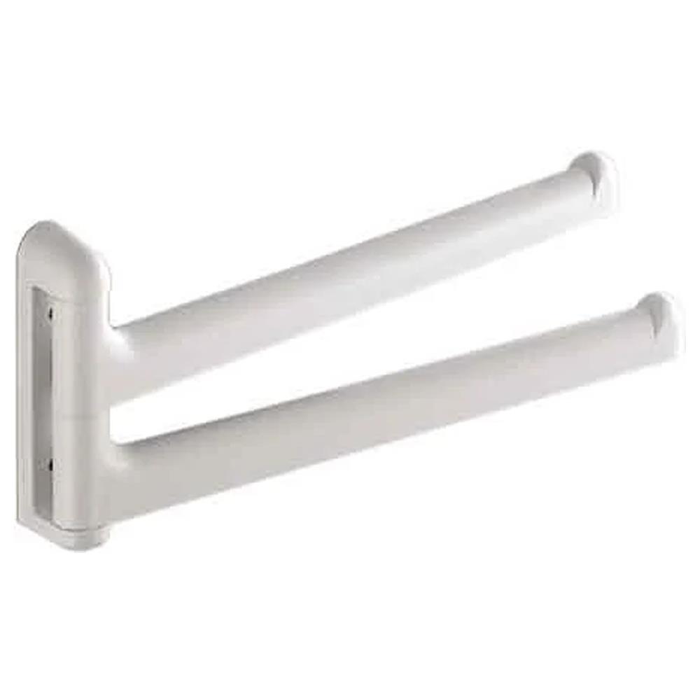 portasalviette a snodo 'junior' colore bianco