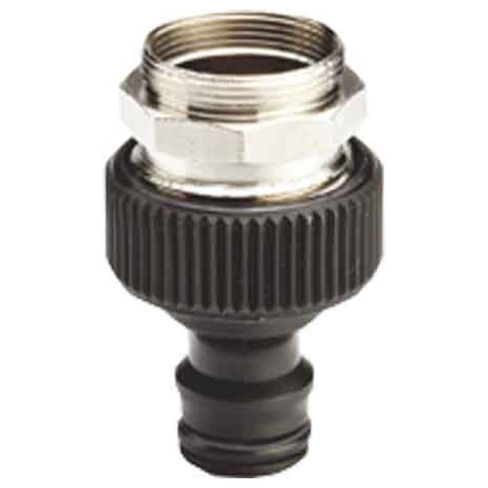 presa a rubinetto g.f. con adattatore 3/4" e m24x1 est. + m22x1 int.