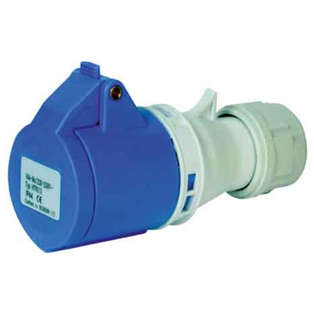 presa mobile industriale ip44 220 v 16a 2p+t 200 - 250v