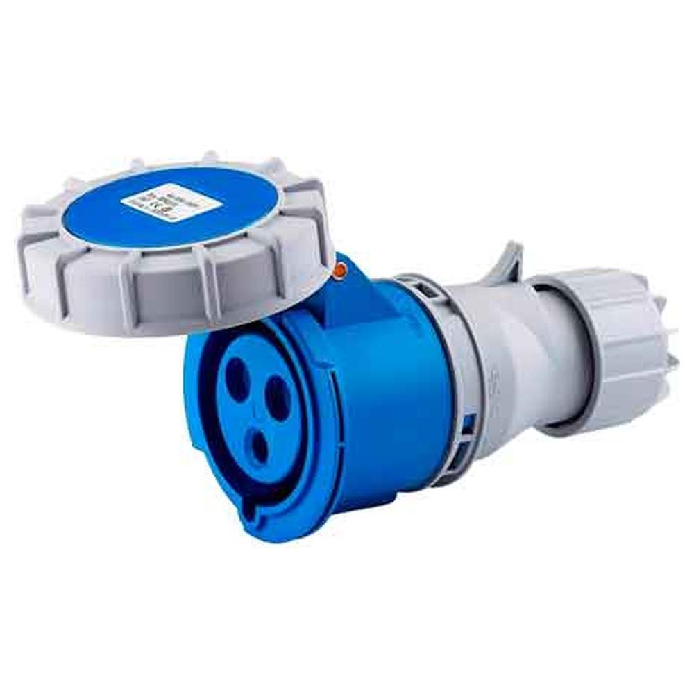 presa mobile industriale ip67 220 v 16a 2p+t 200 - 250v