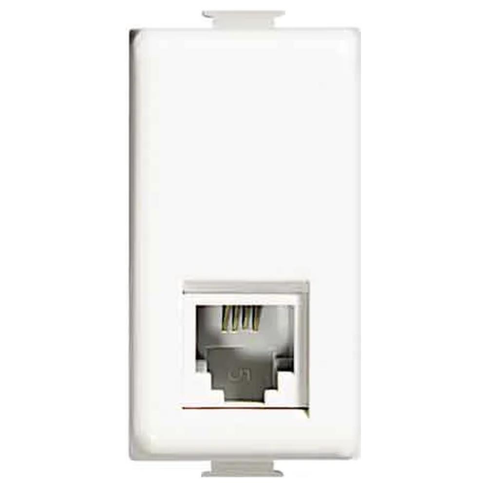 presa telefonica rj11 'matix' bticino bianco