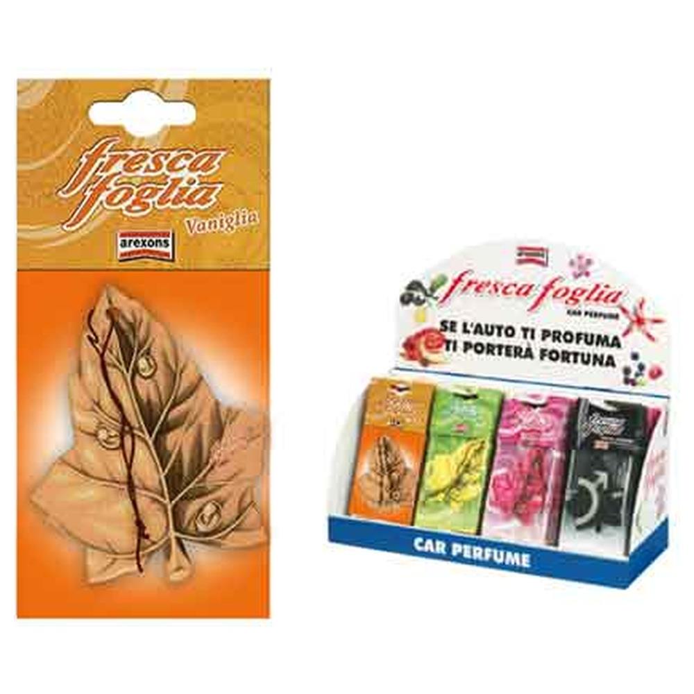 profumatore fresca foglia classic espositore da banco arexons 48 pezzi