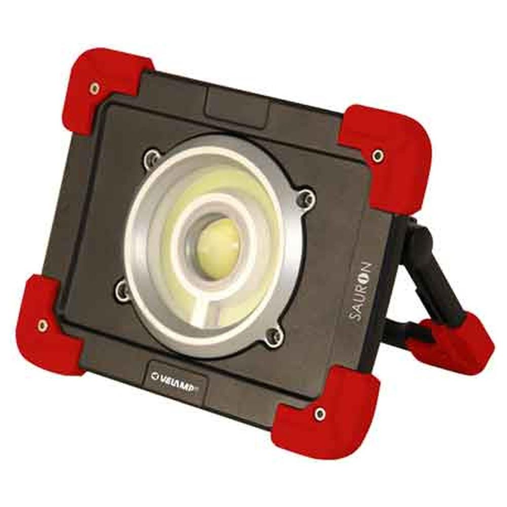 proiettore a led portatile ricaricabile con powerbank 20 w - 1200lm - 6500k