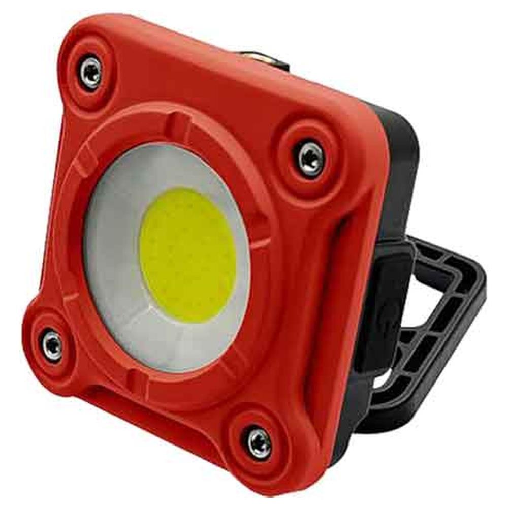 proiettore a led portatile ricaricabile mini 'ir824' 10 w - 1000lm - 6000k