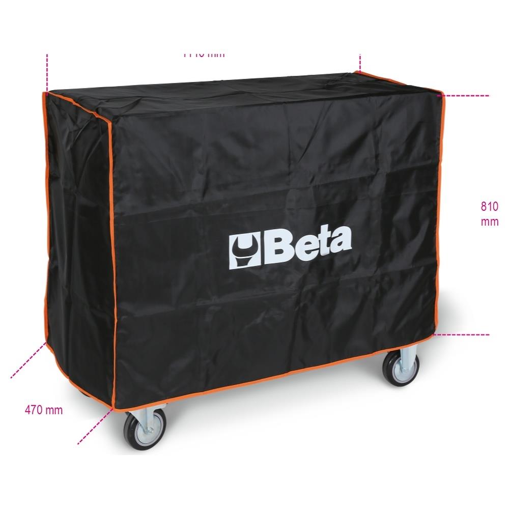 protezione in nylon per cassettiera mobile rsc24axl, rsc24l/7, rsc24l-cab beta 2400-cover rsc24axl