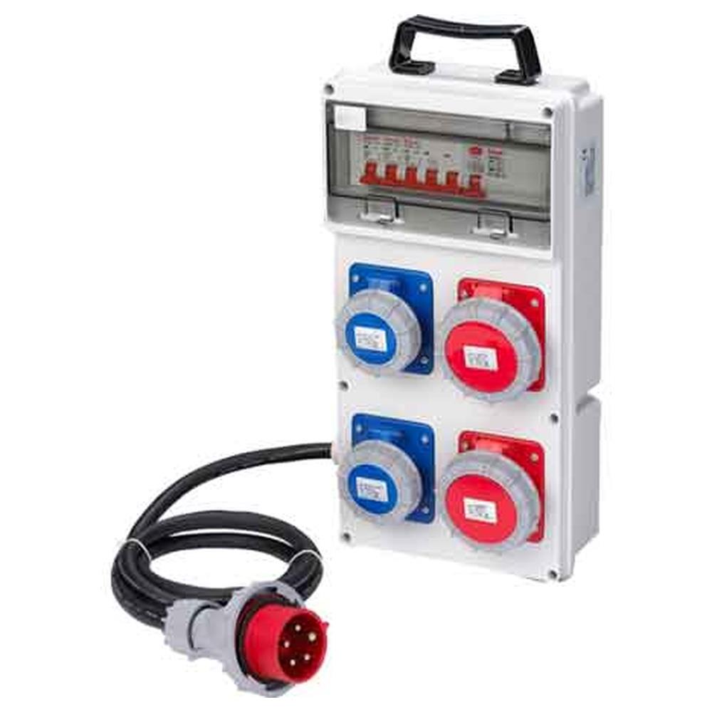 quadro di distribuzione 220-380 v cm 21x9,5x41h