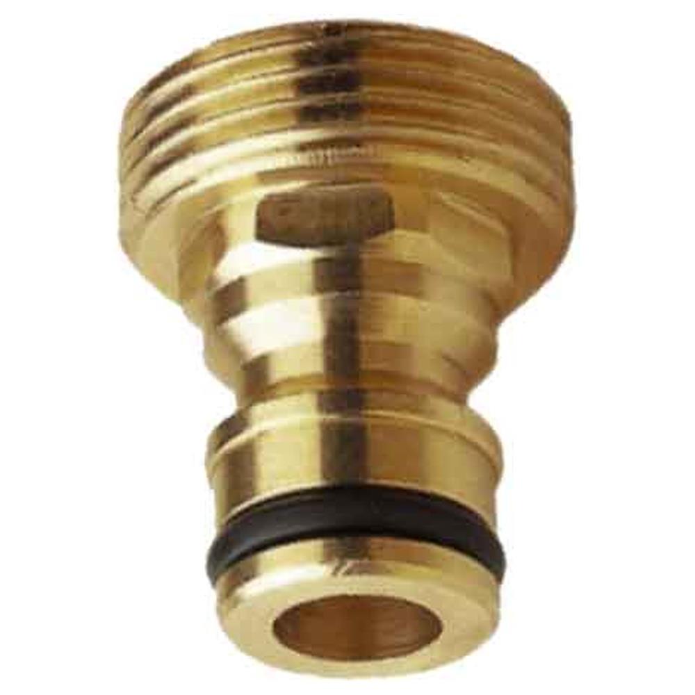 raccordo adattatore filettato maschio in ottone 3/4"
