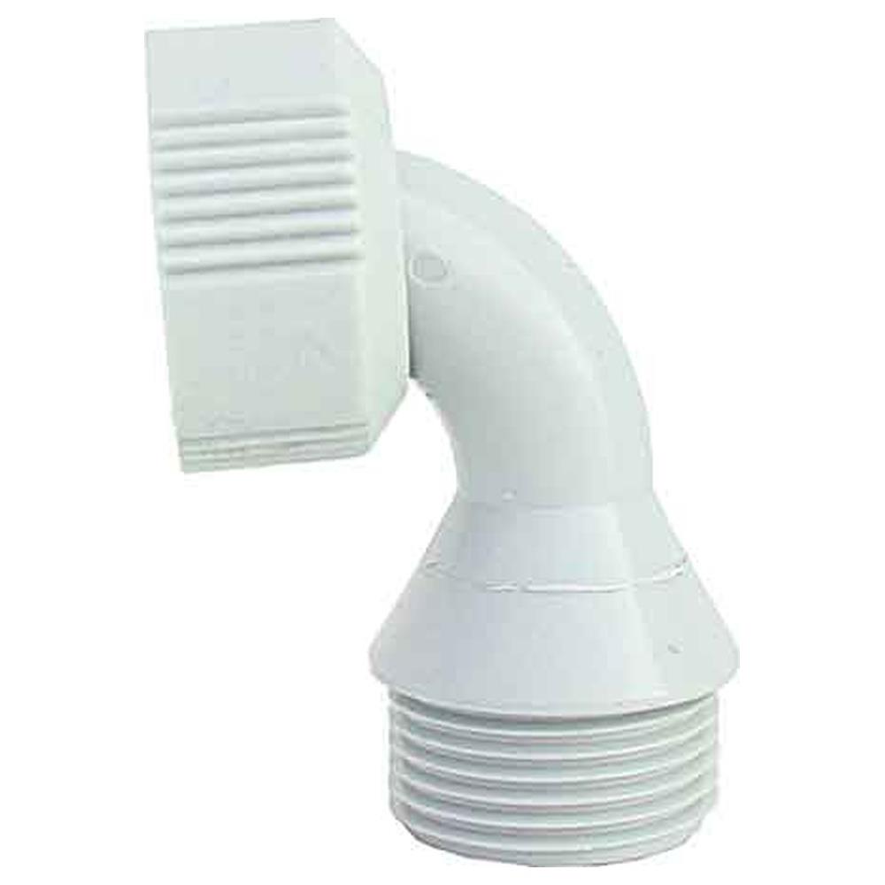 raccordo curvo per tubo scarico lavatrice 3/4" x 3/4"