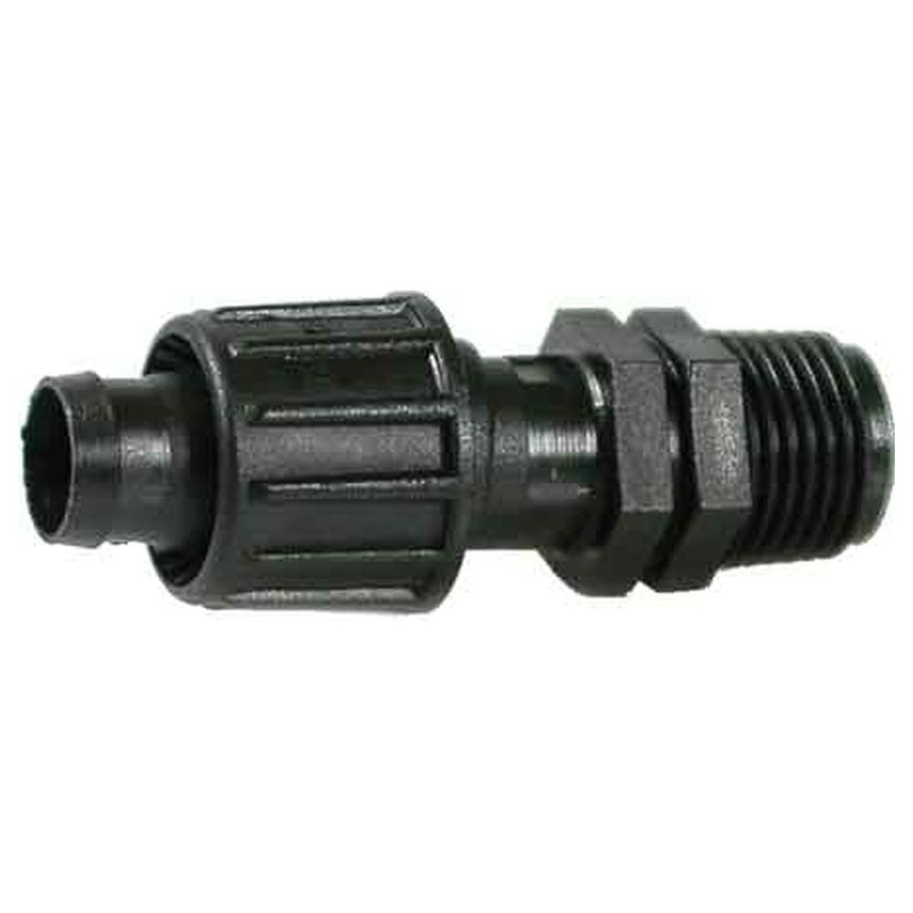 raccordo per manichetta maschio ø 16x3/4" mm