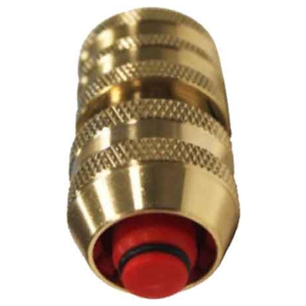 raccordo portagomma rapido in ottone 'acquastop'