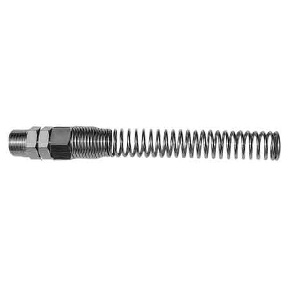 raccordo spiralato girevole per compressori ø 8x10 mm - fil. 1/4"