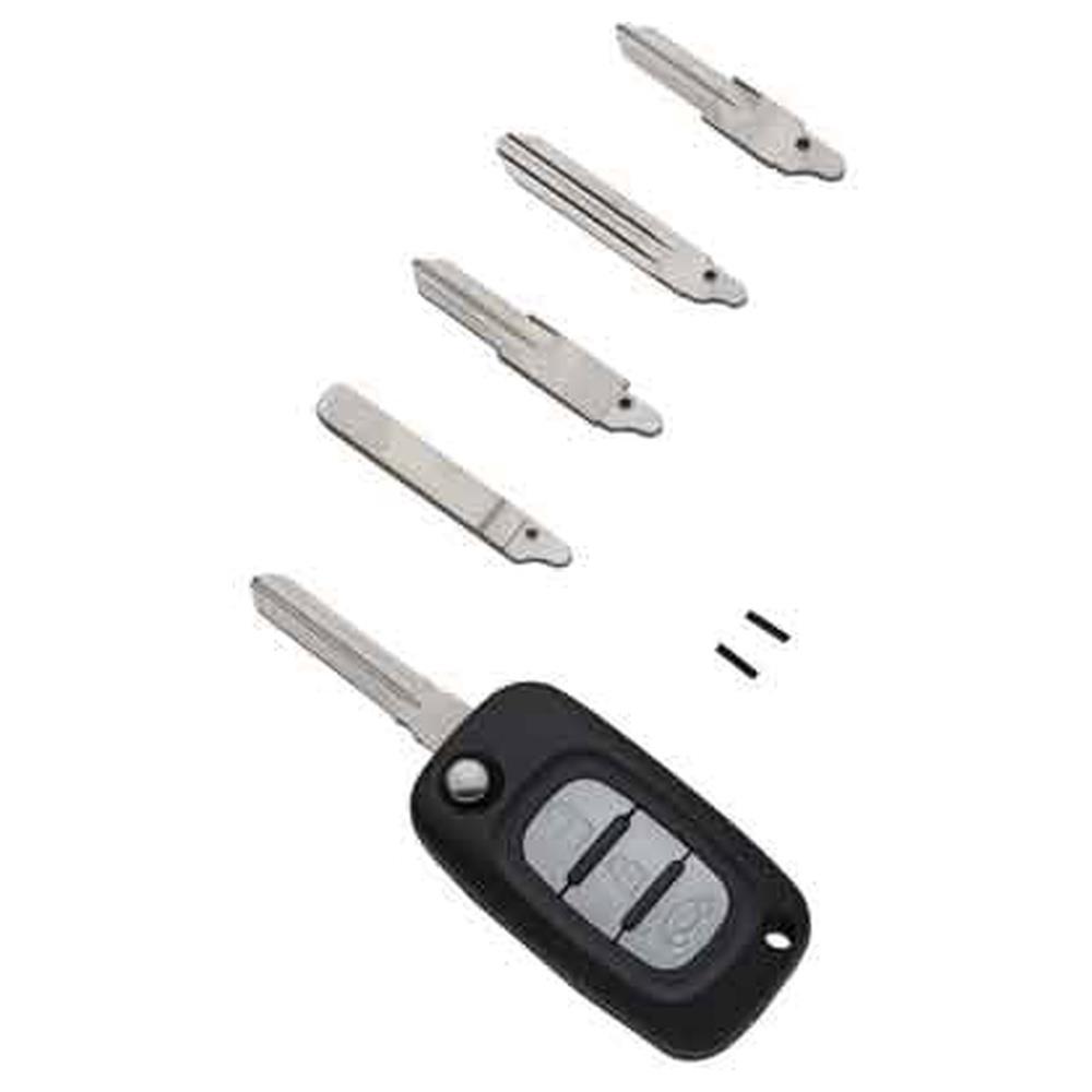 radiocomando per auto nissan/dacia/renault/smart 'rn-n01r11' 3 bottoni