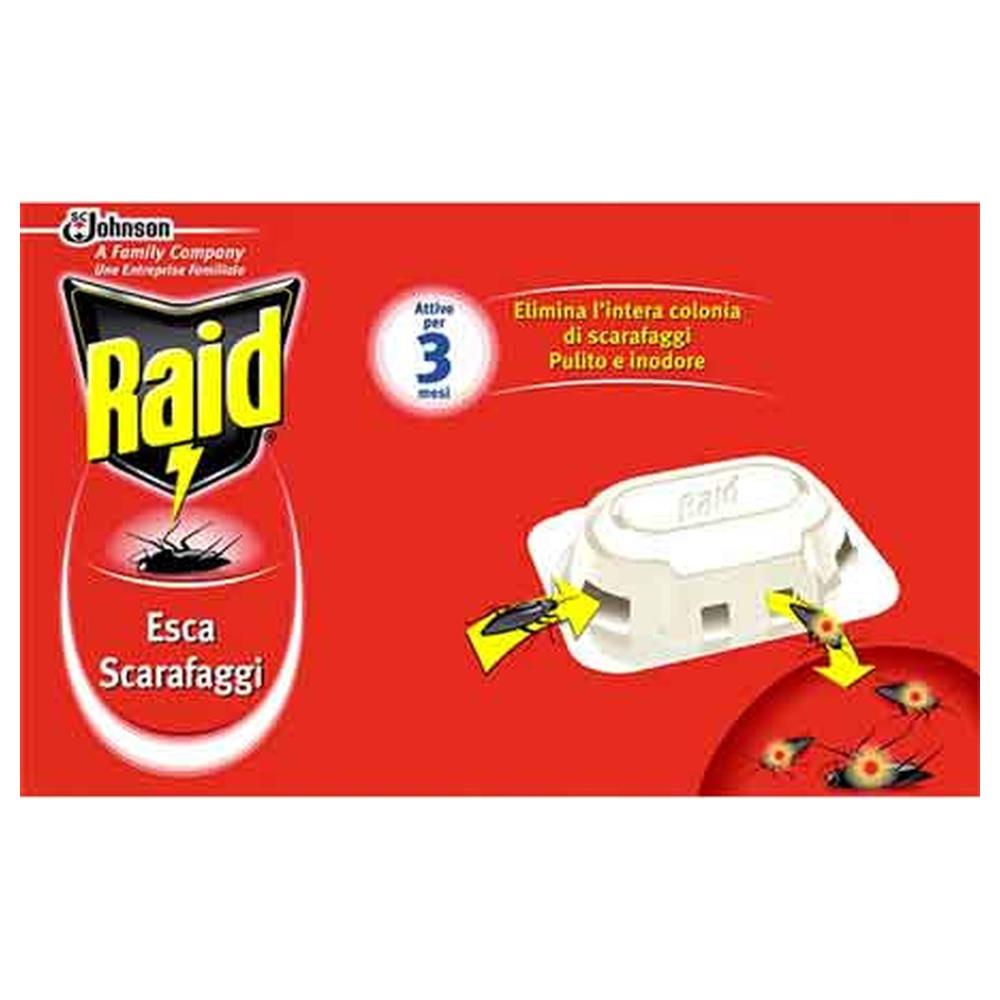 raid esca per scarafaggi confezione 6 esche