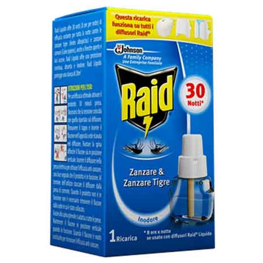 raid ricarica liquida antizanzare