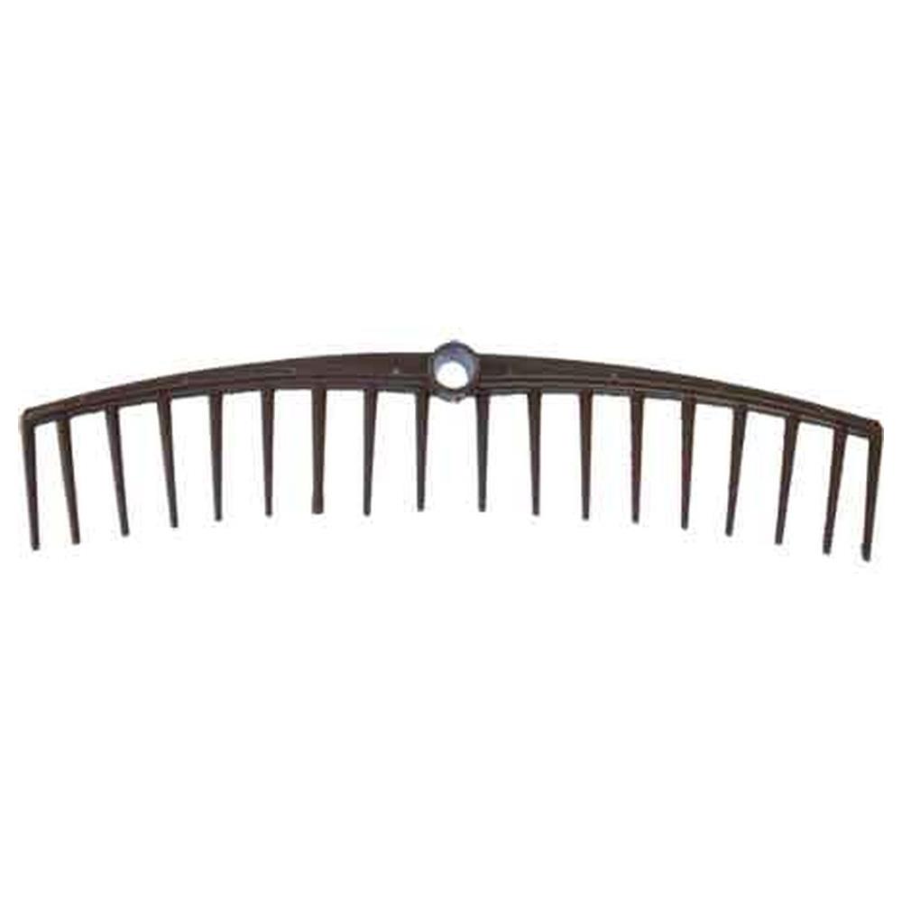 rastrello da fieno curvo pp 18 denti (57 cm)