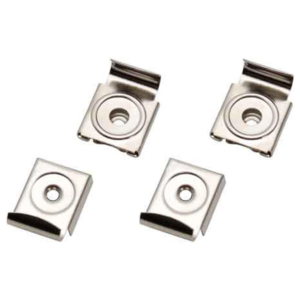 reggispecchio tipo  esco  nichelato - blister 4 pezzi