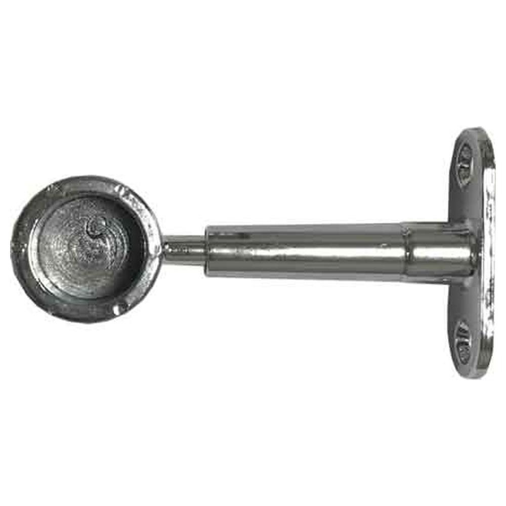 reggitubo laterale chiuso tondo ø 18 mm - cromato