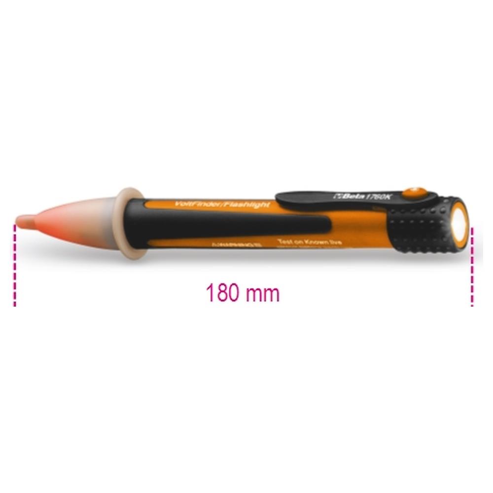 rilevatore di tensione ac senza contatto con mini torcia led beta 1760k