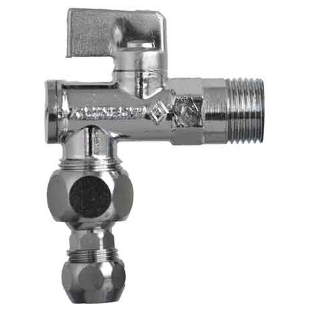 rubinetto a sfera sottolavabo 1/2" x 3/8" - ø 10 mm