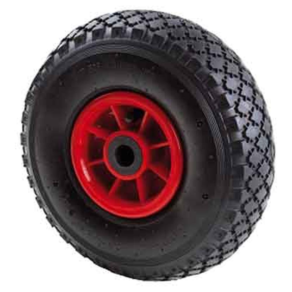 ruota pneumatica per carrelli con disco in plastica art. 41 avo 260x85 mm - portata 150 kg