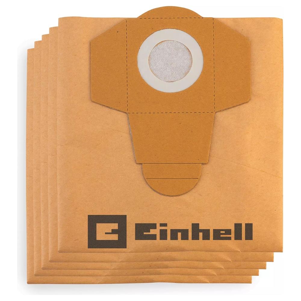 sacchetti einhell filtro in carta 25 litri (5 pz)
