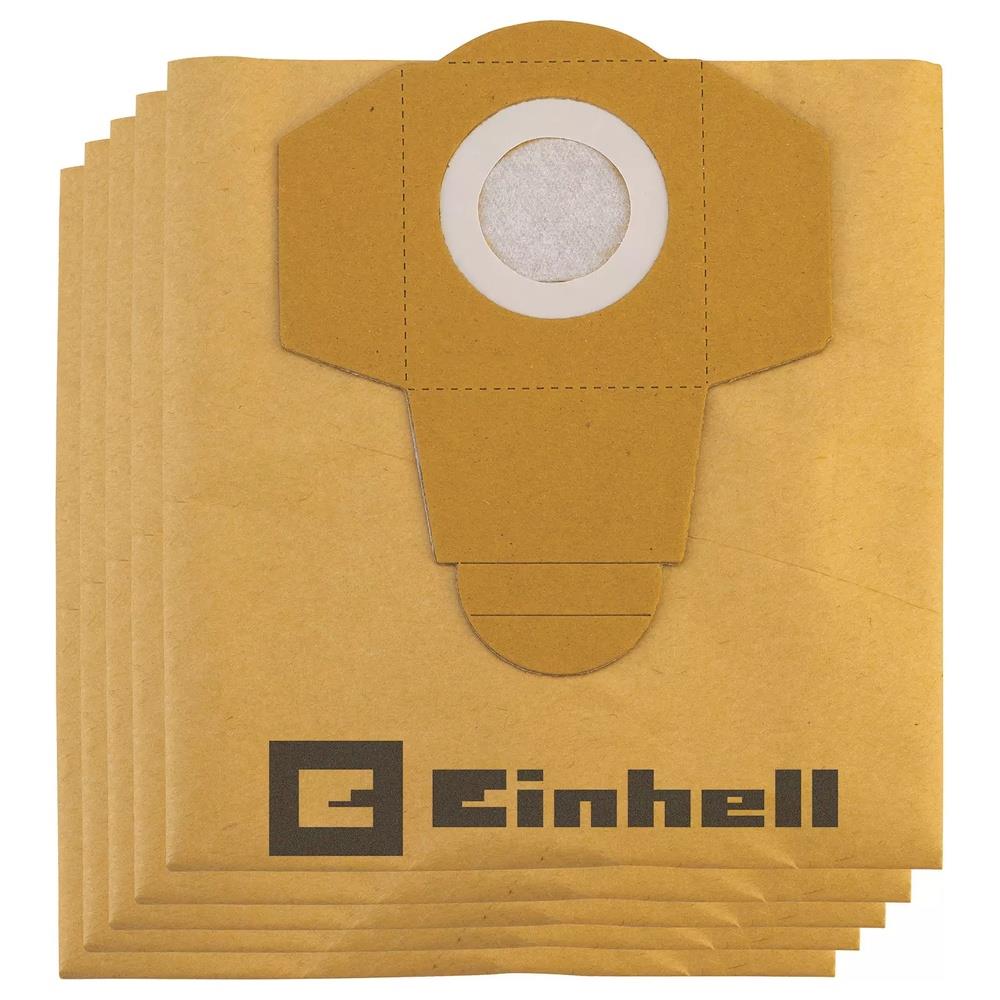 sacchetti einhell filtro in carta 30 litri (5 pz)