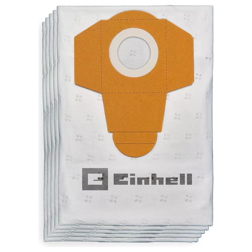 sacchetti einhell filtro tessuto non tessuto 40 litri (5 pz)