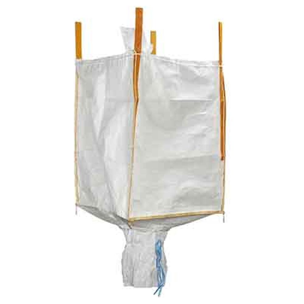 saccone in polipropilene con valvola di scarico 'big bag' cm 90x90x120h - port. 1000 kg