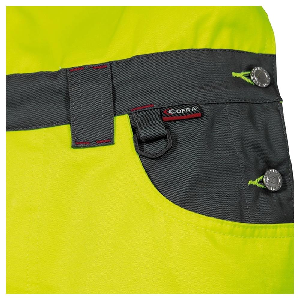 salopette cofra bright v020 giallo fluo/antrac 48