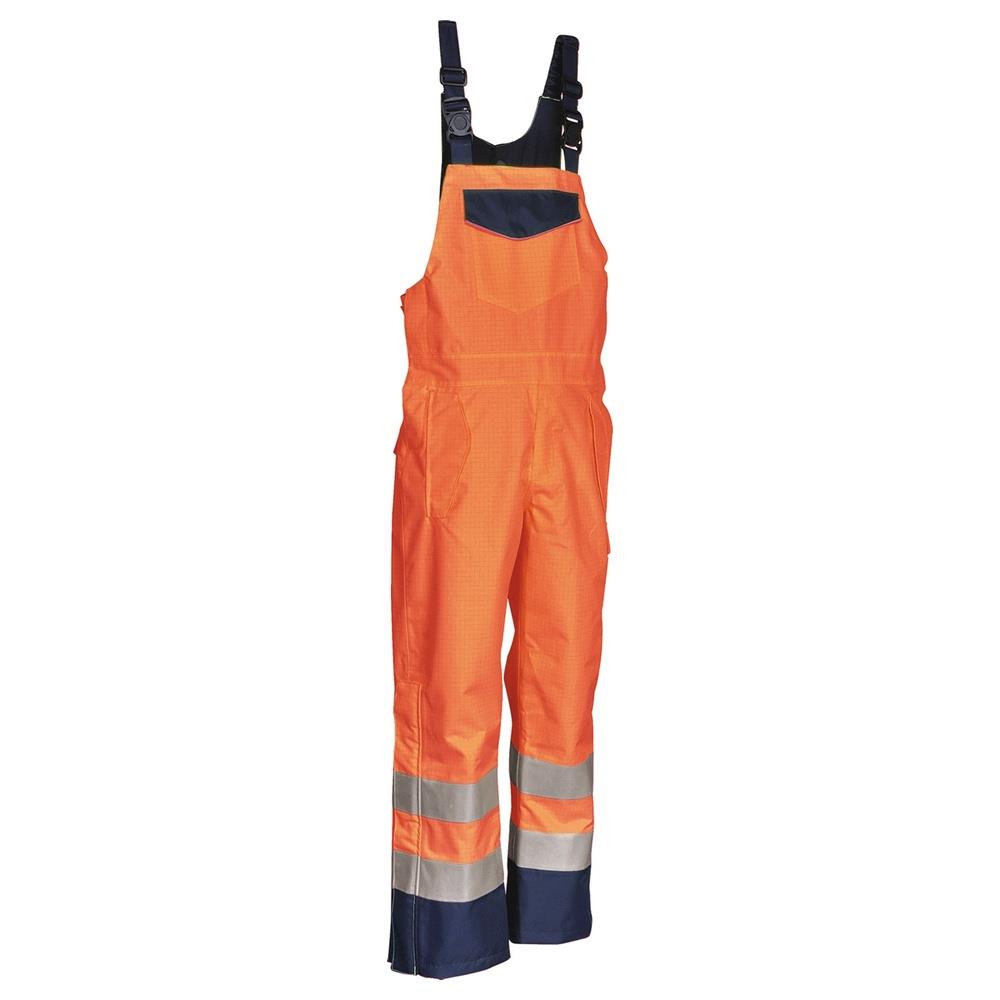 salopette cofra melk v348 arancio/navy s
