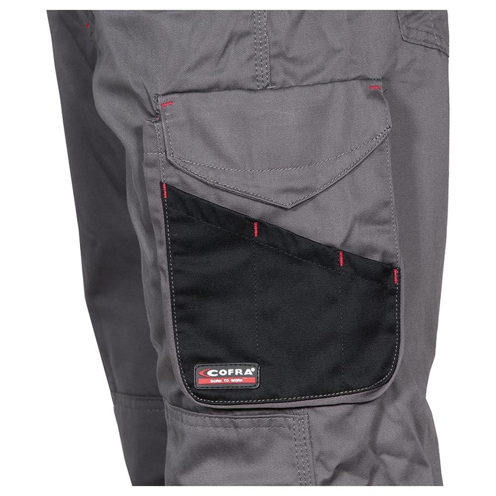 salopette cofra pocket v000 antracite/nero 44