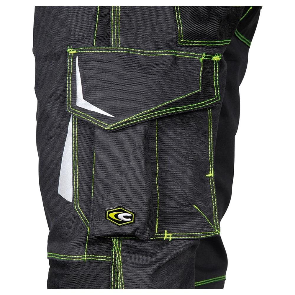 salopette cofra redonda v488 antr./nero/lime 44