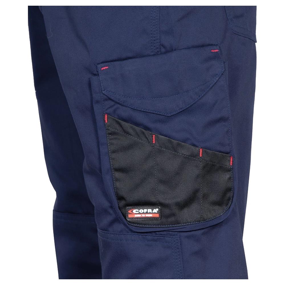 salopette cofra steel v062 navy/nero 44