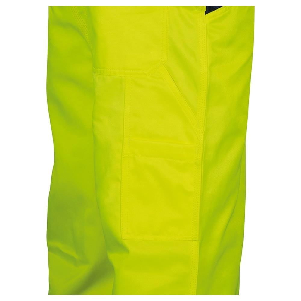 salopette cofra tuttle v294 giallo fluo/navy s