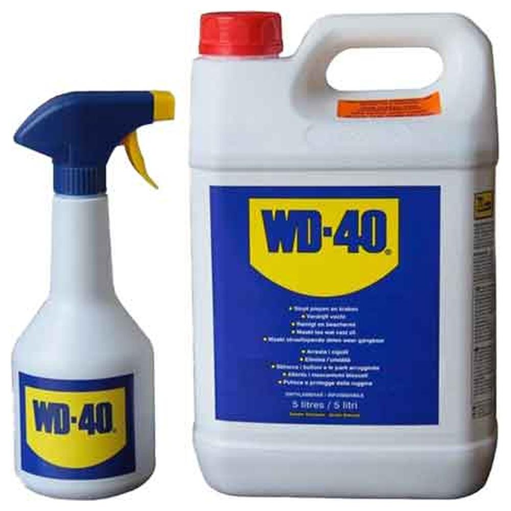 sbloccante lubrificante wd-40 in tanica tanica 5 lt + dosatore
