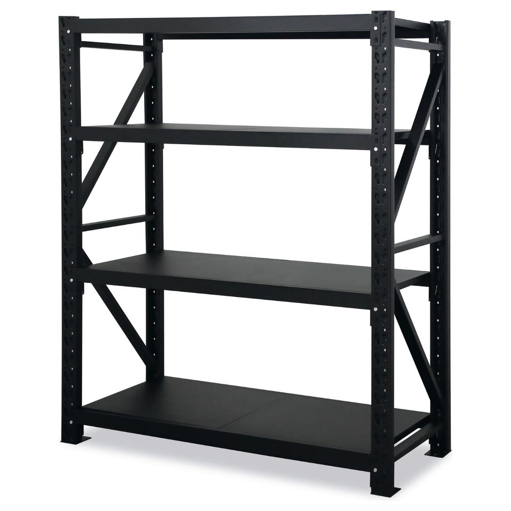 scaffalatura ampia campata con 4 ripiani, elemento base beta s4cb