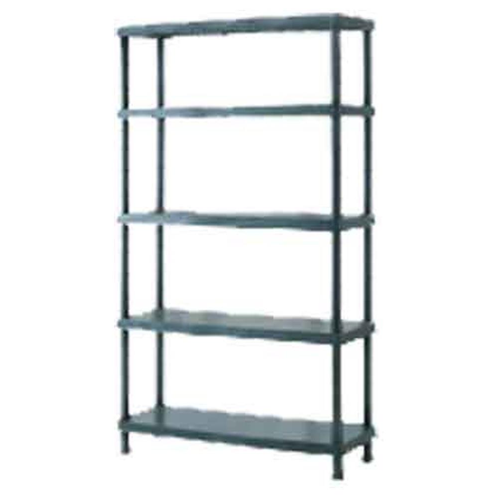 scaffale in resina fisso